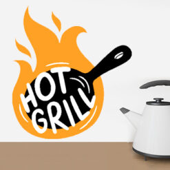 Adesivo de Parede Hot Grill