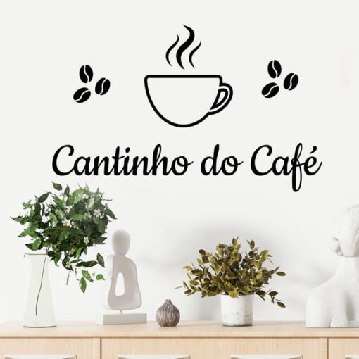 Adesivo de Parede Cantinho do Café