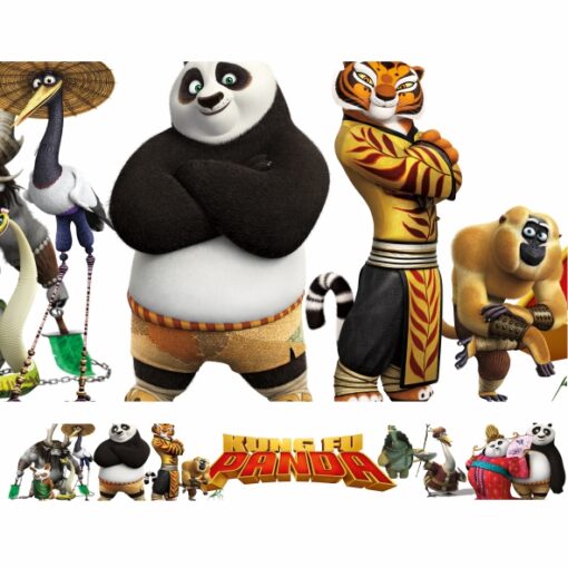 Faixa Decorativa Kung Fu panda