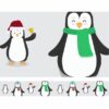 Faixa Decorativa Pinguins com Frio