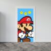 Adesivo Envelopamento Porta Super Mario